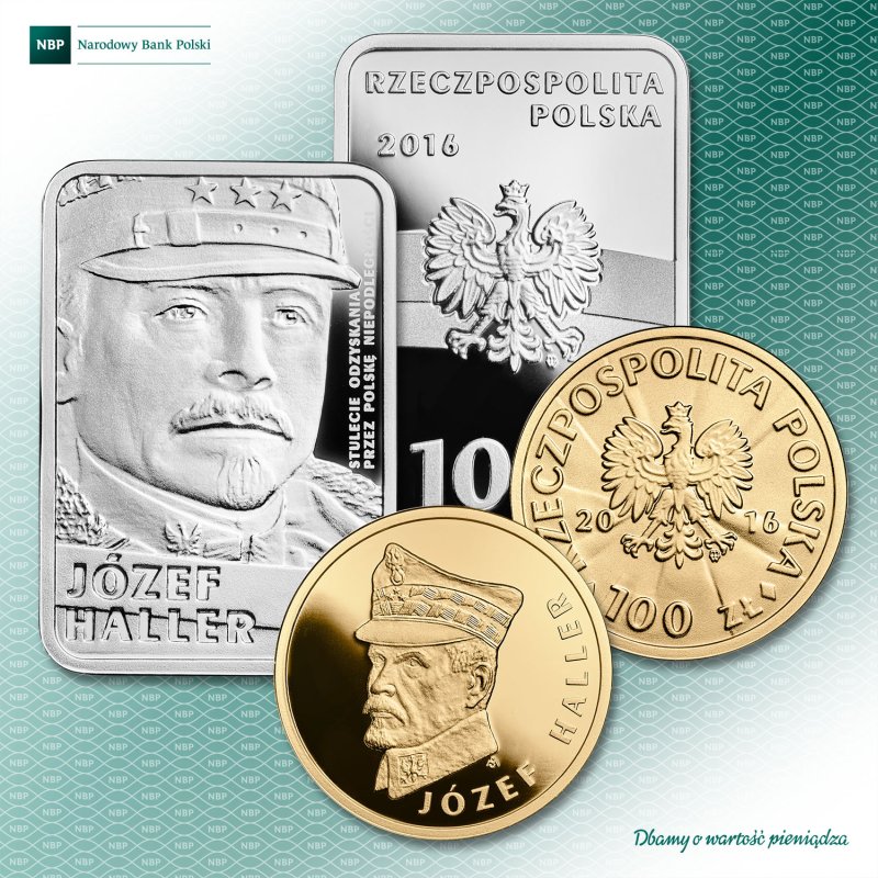 NBP upamiętniło generała Józefa Hallera 